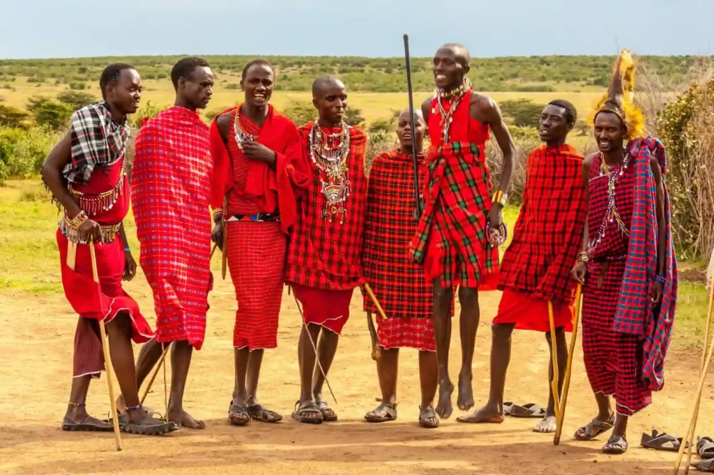 kenya safari with maasai warriors