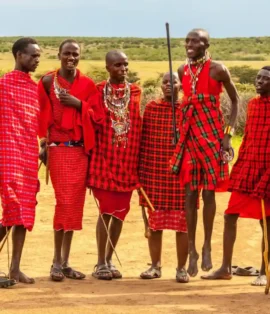 Maasai culture in Kenya