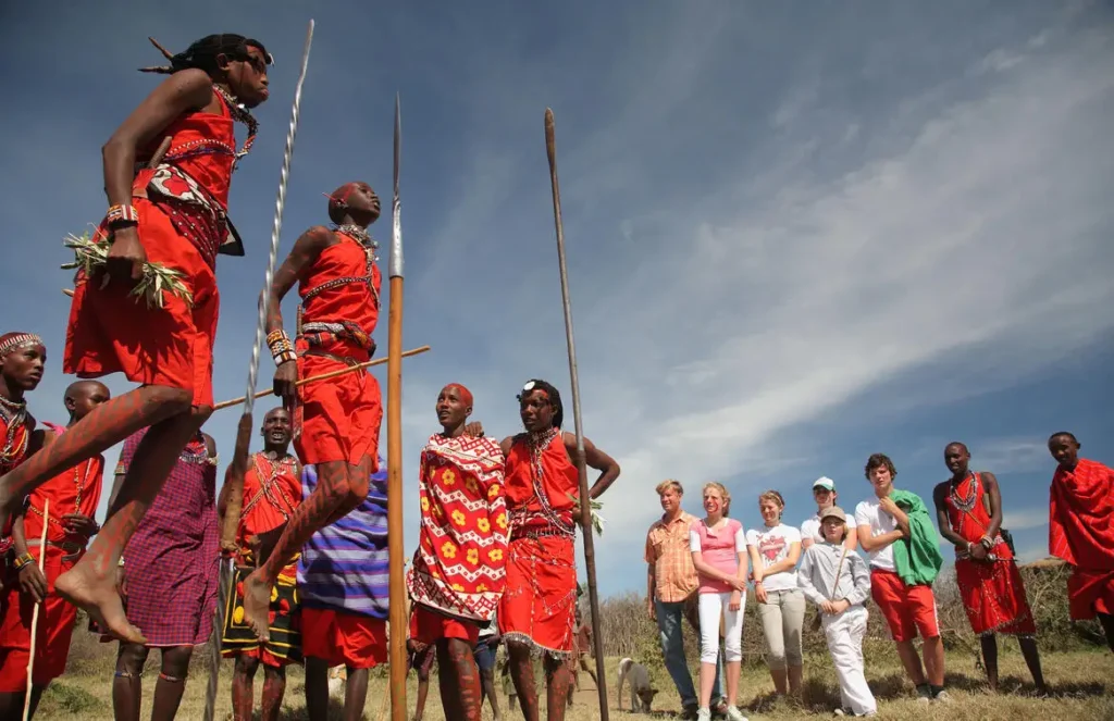 kenya safari with maasai warriors