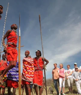 kenya safari with maasai warriors