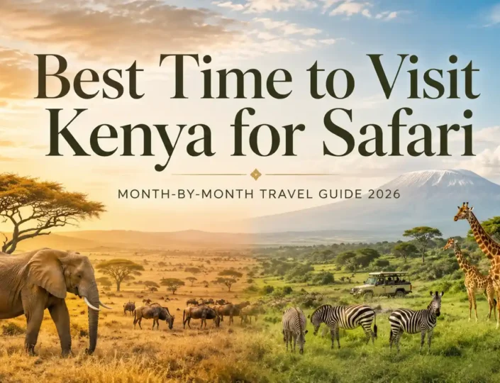 Best time to visit Kenya for safari